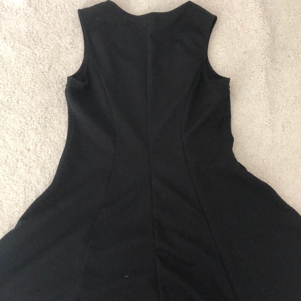 Black Skater Dress LARGE - Picture 2 of 5